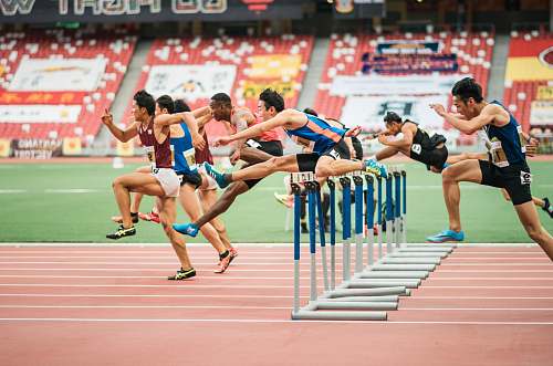 running track men running sports